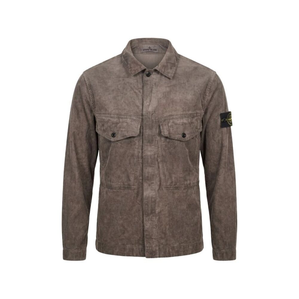 Stone Island Brown Shirts Men